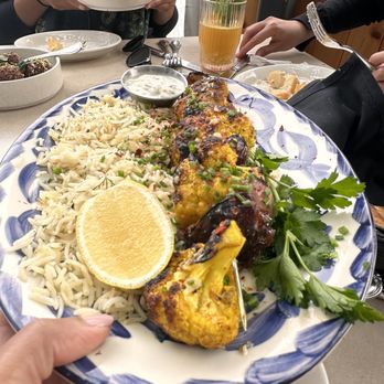 Aba - Grilled Cauliflower Kebab - Mediterranean Near Me - Chicago, Illinois