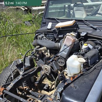 The Austin Body Shop - How I found my vehicle after he stripped parts from it. - Auto Customization Near Me - Austin, Texas