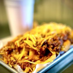 Baby Bear Burger - Ultimate Chili Cheese fries
