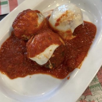 Randazzo's Clam Bar - Meatball Parmigiana - Seafood Near Me - Brooklyn, New York Randazzo's Clam Bar - Meatball Parmigiana - Seafood Near Me - Brooklyn, New York