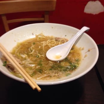 Umenoya - 3/4 uneaten subpar ramen - Ramen Near Me - Torrance, California