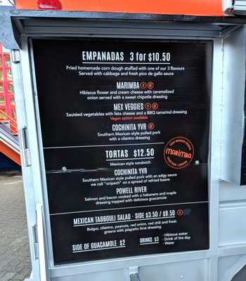 Menu photo 5 MARIMBA Vancouver, BC