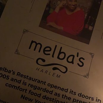 Melba's Restaurant - menu - Southern Near Me - New York, New York
