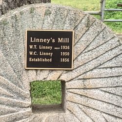 Linney's Water Mill and Campground - History of mill