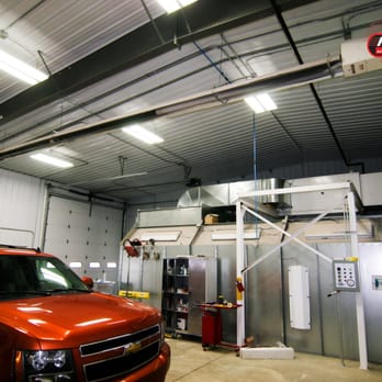 ProFinish - Shot of our state of the art paint booth. - Body Shops Near Me - Mandan, North Dakota ProFinish - Shot of our state of the art paint booth. - Body Shops Near Me - Mandan, North Dakota