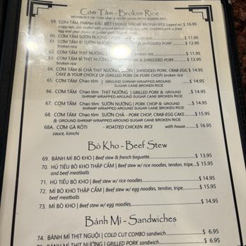 Pho Thanh - Menu - Vietnamese Near Me - Phoenix, Arizona Pho Thanh - Menu - Vietnamese Near Me - Phoenix, Arizona