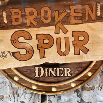 The Broken Spur Diner - Sign - Diners Near Me - Arcadia, Florida The Broken Spur Diner - Sign - Diners Near Me - Arcadia, Florida