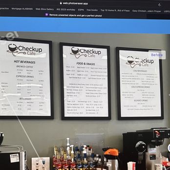 Checkup Cafe - Our menus for now! Check it out! - Coffee & Tea Near Me - Richmond Heights, Missouri Checkup Cafe - Our menus for now! Check it out! - Coffee & Tea Near Me - Richmond Heights, Missouri