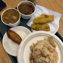 Kerala Porotta & Curry Combo Pazhampori/Plantain Fritters
