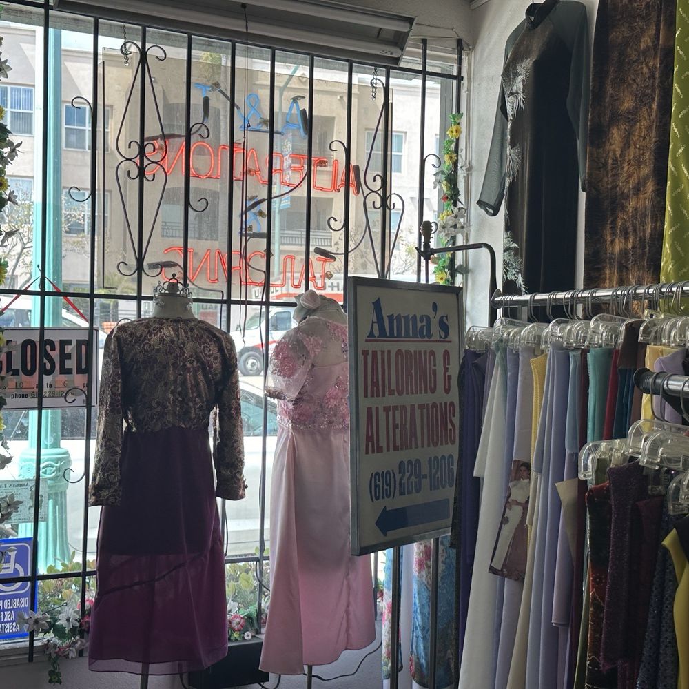 Anna's Tailoring - Sewing & Alterations Near Me - San Diego, California