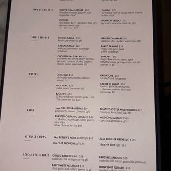 Olivetta - Dinner menu - Modern European Near Me - West Hollywood, California Olivetta - Dinner menu - Modern European Near Me - West Hollywood, California