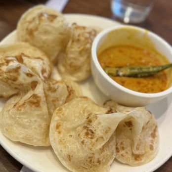 Ipoh Kopitiam - Roti for our appetizer - Malaysian Near Me - Alhambra, California