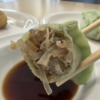Hong Dumpling House - Inside the Kalbi mandu - Korean Near Me - Dallas, Texas