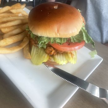 Johnson’s Landing - Nashville chicken sandwich - Breweries Near Me - Hamburg, New York Johnson’s Landing - Nashville chicken sandwich - Breweries Near Me - Hamburg, New York