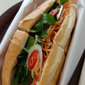 Banh Mi Etc - A tofu and mushroom banh mi - Vietnamese Near Me - London, XGL Banh Mi Etc - A tofu and mushroom banh mi - Vietnamese Near Me - London, XGL