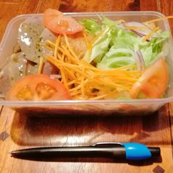 Local Roast - Medium sz takeaway meal $15! Half a potato, lamb & salad.   Def Not value for money.  Tiny container, 4.5 cm high & not even full to top.