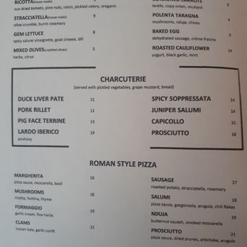 Perso - Menu. Pizzas are about 9 x 12. - Italian Near Me - Louisville, Kentucky