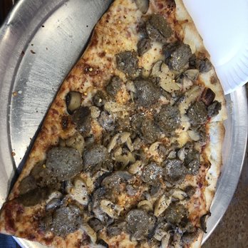 Luigi's Pizza - Cheese slice with meatballs, sausage and mushrooms. - Pizza Near Me - Charlotte, North Carolina Luigi's Pizza - Cheese slice with meatballs, sausage and mushrooms. - Pizza Near Me - Charlotte, North Carolina