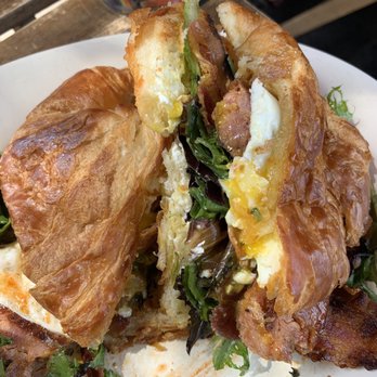 Miti Miti - Cross section of chorizo croissant - Latin American Near Me - Brooklyn, New York Miti Miti - Cross section of chorizo croissant - Latin American Near Me - Brooklyn, New York