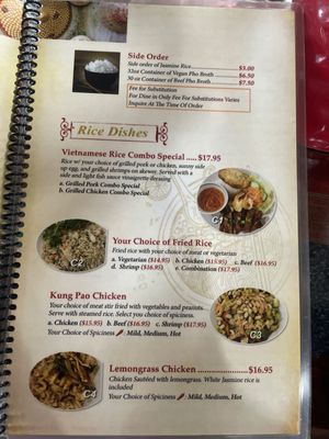 Menu photo 4 Pho Hong Phat Vancouver, WA