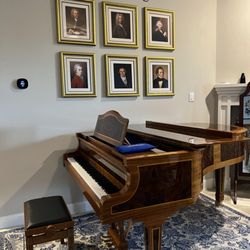 Allegro Pianos - 2023 Bluthner Model 6, Supreme Edition, Tsar Nicholas II art case