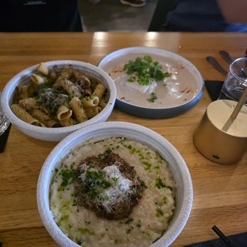 The Blind Goat - Shimeji Mushroom Risotto, Bò Kho Rigatoni, Tom Kha Redfish - Vietnamese Near Me - Houston, Texas The Blind Goat - Shimeji Mushroom Risotto, Bò Kho Rigatoni, Tom Kha Redfish - Vietnamese Near Me - Houston, Texas