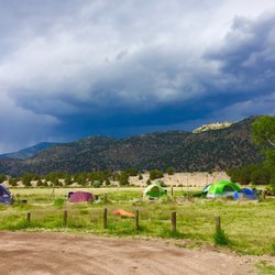 Arkansas Headwaters Recreation Area - Vallie Bridge Camp sight