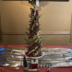 Zia's - Christmas party photo of a charcuterie tree