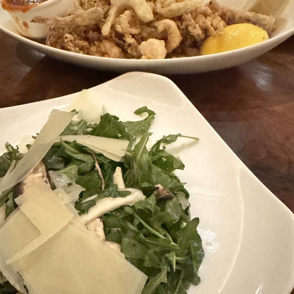 Pèppoli at Pebble Beach - Salad and calamari - Italian Near Me - Pebble Beach, California Pèppoli at Pebble Beach - Salad and calamari - Italian Near Me - Pebble Beach, California