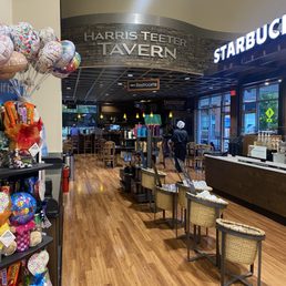 Bar in the Harris teeter! Get a drink and shop!
