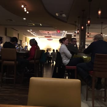 Riverbend Bar & Grill - Bar at Riverbend in Newton MA. Pretty busy business bar ... Lots of repeat clients.  Food is Marriott; service is attentive. - New American Near Me - Newton, Massachusetts