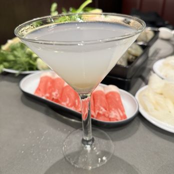 Hotpot One - Lychee martini - Hot Pot Near Me - Quincy, Massachusetts