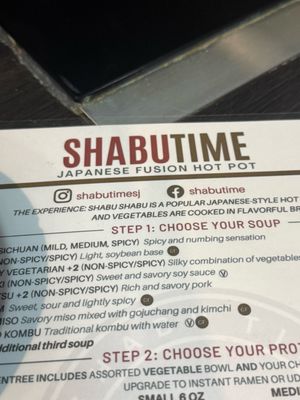 Menu photo 1 Shabu Time San Jose, CA Menu photo 1 Shabu Time San Jose, CA