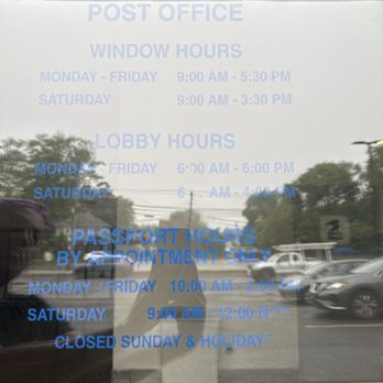 US Post Office - The hours available - Post Offices Near Me - Bay Shore, New York