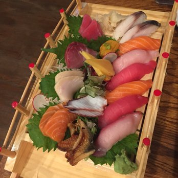 Black Ginger - Great sushi and sashimi sampler! Fresh and tasty - Sushi Bars Near Me - Greensboro, North Carolina