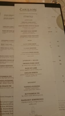 Menu photo 7 The Carillon Austin, TX Menu photo 7 The Carillon Austin, TX