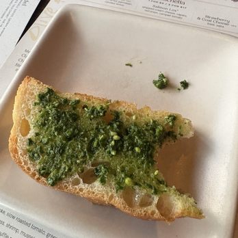 Olive & Ivy - Bread with pesto - Breakfast & Brunch Near Me - Scottsdale, Arizona