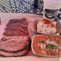 Two meat plate