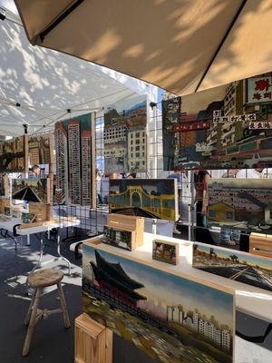 Rose Bowl Flea Market by null