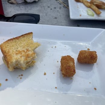 O'Malley's Pub and Eatery - All that is left of my grilled cheese. - New American Near Me - Aurora, Illinois