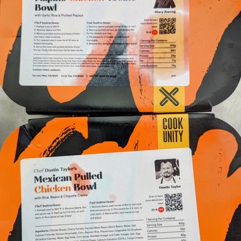 Cook Unity - Sample of individual meal packages - Food Delivery Services Near Me