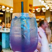 Photo of Rosalie Italian Soul - Houston, TX, United States. Lavender cocktail