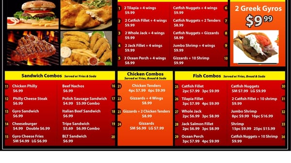 Menu photo 3 New York Fish Chicken Gyro Belleville, IL Menu photo 3 New York Fish Chicken Gyro Belleville, IL