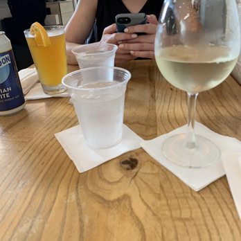 Summer House - Blue Moon and Pinot Gris - Burgers Near Me - Chicago, Illinois Summer House - Blue Moon and Pinot Gris - Burgers Near Me - Chicago, Illinois