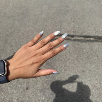 Nirvana Nails & Spa - The Grey color that I said I did not like. - Nail Technicians Near Me - Albuquerque, New Mexico