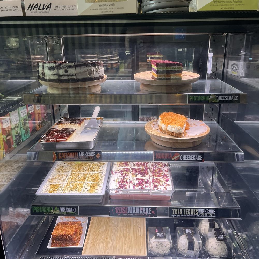 Milyar Coffee - dessert on display the first time i went - Themed Cafes Near Me - Berkeley, California Milyar Coffee - dessert on display the first time i went - Themed Cafes Near Me - Berkeley, California