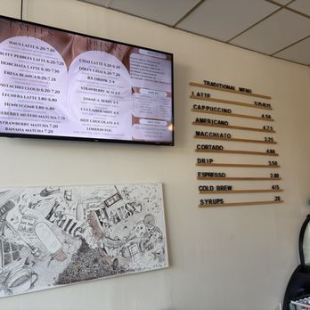 Latte Haus - Inside menu - Coffee & Tea Near Me - Dallas, Texas