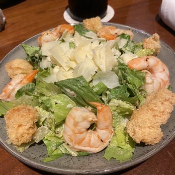 The Edison - Ceasar salad with shrimp - Cocktail Bars Near Me - Lake Buena Vista, Florida The Edison - Ceasar salad with shrimp - Cocktail Bars Near Me - Lake Buena Vista, Florida