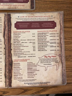 Menu photo 6 Main Street Barbecue Durant, OK Menu photo 6 Main Street Barbecue Durant, OK
