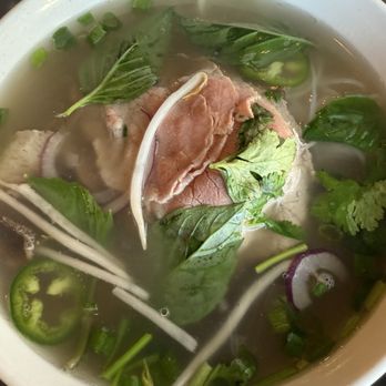 Pho Grand Bayside - 9. Fresh Eye of Round and Brisket Rice Noodle Soup - Vietnamese Near Me - Bayside, New York Pho Grand Bayside - 9. Fresh Eye of Round and Brisket Rice Noodle Soup - Vietnamese Near Me - Bayside, New York